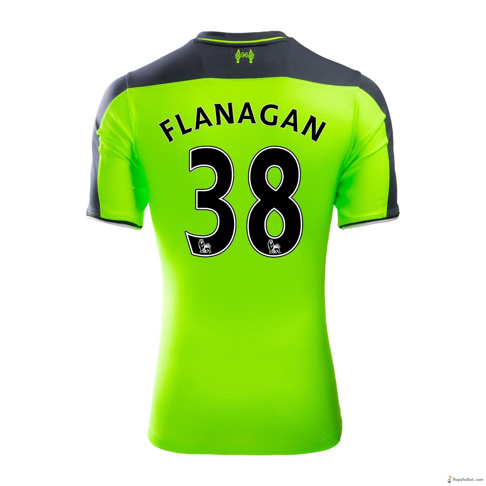 Camiseta Liverpool Replica Tercera Ropa Flanagan 2016/17 Verde
